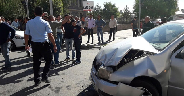 Kars’ta trafik kazası: 7 yaralı