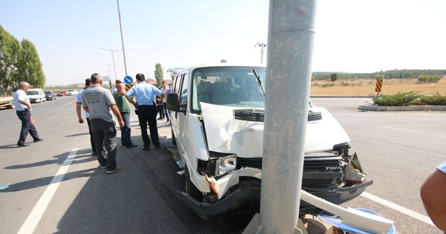 Konya’da düğün yolunda kaza: 5 yaralı