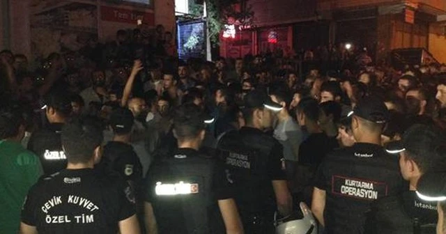 Küçükçekmece'de tehlikeli gerginlik