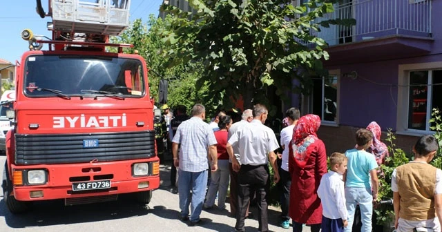 Kütahya’da ev yangını