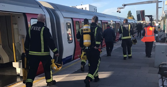 Londra metrosunda patlama!