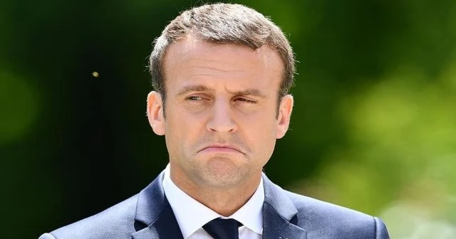 Macron'a vatandaşlardan tepki