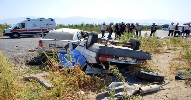 Manisa’da feci kaza: 2 ölü, 7 yaralı