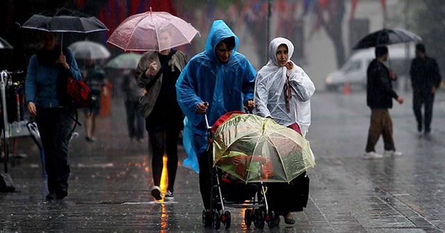 Meteoroloji'den sağanak yağış uyarısı!