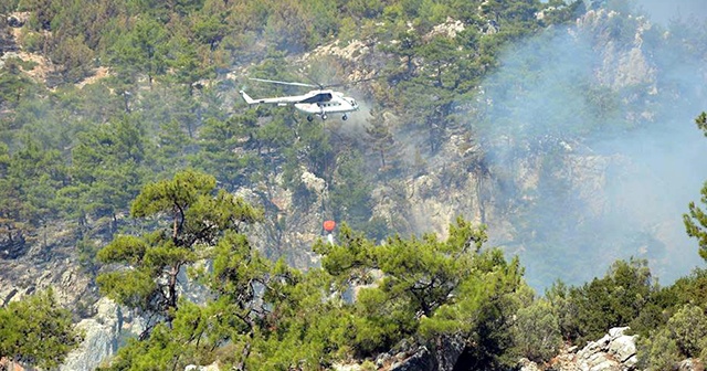 Muğla Menteşe&#039;de yangın paniği