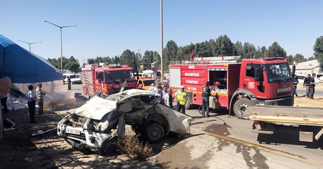 Muş&#039;ta trafik kazası: 1 ölü, 1 yaralı