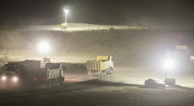 ODTÜ arazisinde yol yapım çalışmaları başladı