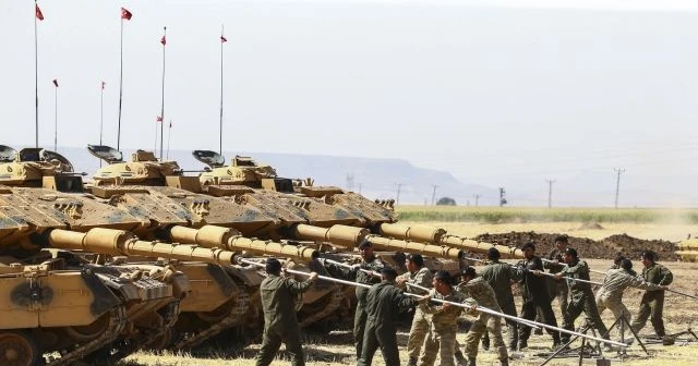 Silopi-Habur bölgesinde tanklara böyle bakım yaptılar!