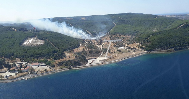 Tarihi Gelibolu Yarımadası’ndaki yangın kontrol altında