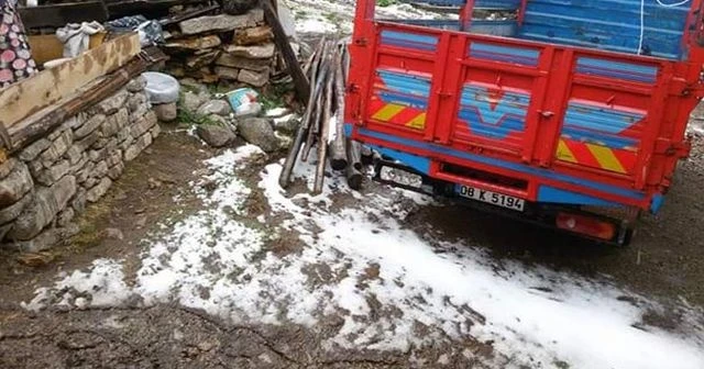 Yılın ilk karı Artvin'e düştü