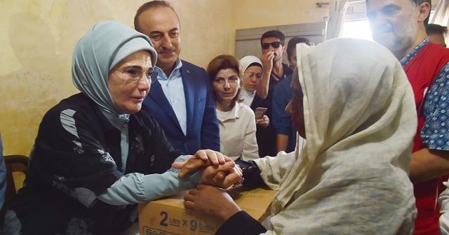 &#039;Emine Erdoğan Arakan&#039;a umut götürdü&#039;