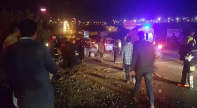 Adıyaman'da zincirleme kaza: 4 yaralı