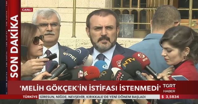 Melih Gökçek istifa edecek mi? AK Parti&#039;den açıklama