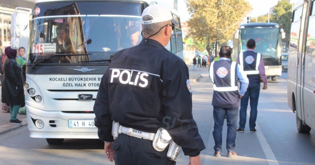 Ayakta yolcu taşıyan midibüs şoförlerine ceza yağdı