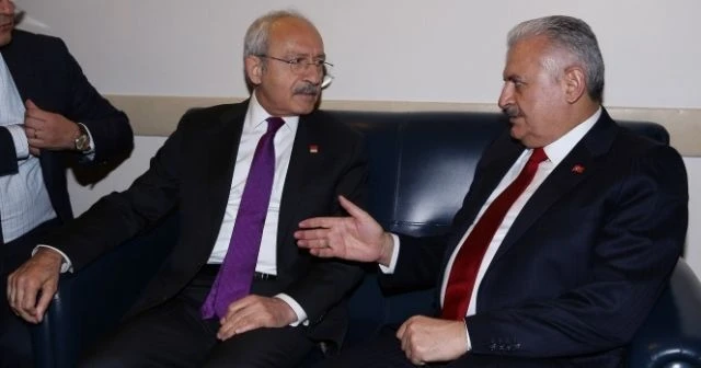 Başbakan Yıldırım-Kılıçdaroğlu görüşmesi sona erdi