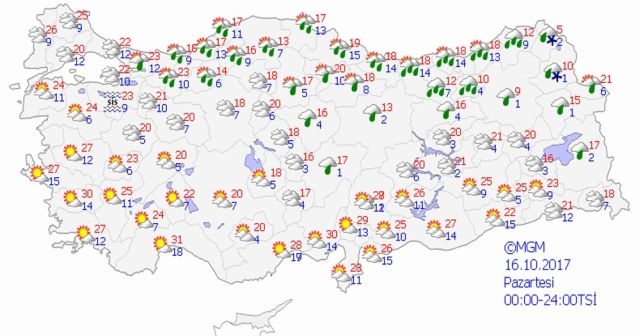 Meteoroloji uyardı! Yağış geliyor