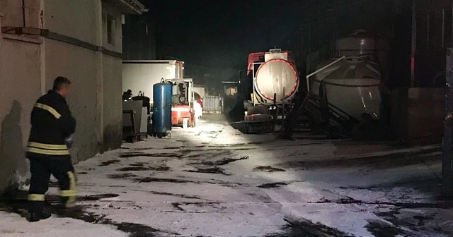 Çerkezköy&#039;de asit tankı devrildi: 9 yaralı