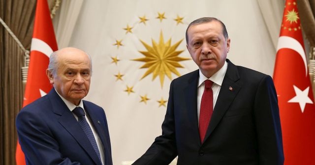 Cumhurbaşkanı Erdoğan-Bahçeli görüşmesi sona erdi!