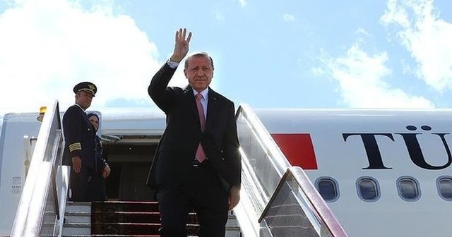 Cumhurbaşkanı Erdoğan, Polonya&#039;ya gitti