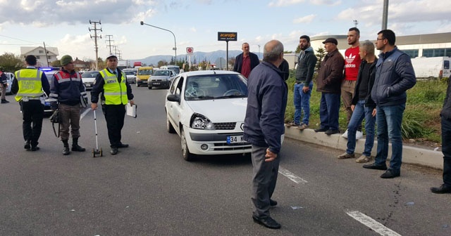 Düzce’de kaza: 1 yaralı