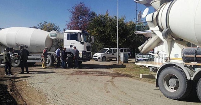 Elazığ&#039;da beton mikseri kazası: 1 ölü