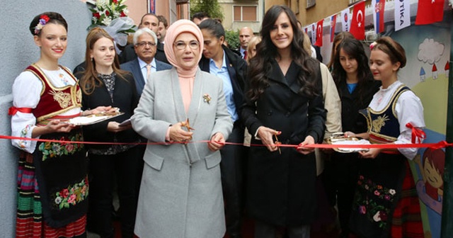 Emine Erdoğan, Ukrayna&#039;da TİKA projelerini açtı