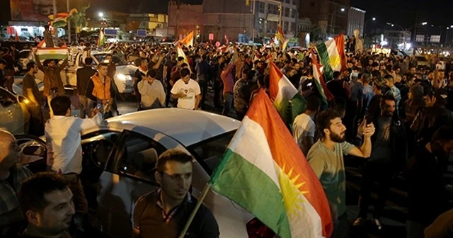Erbil'de gerilim! Halk silahlarla sokağa çıktı
