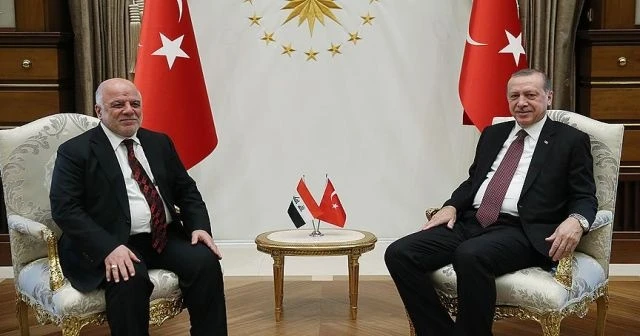 Erdoğan ve İbadi basın toplantısı düzenledi