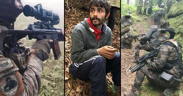 Giresun’da yakalanan terörist: 3 aydır bölgede nefes alamıyoruz