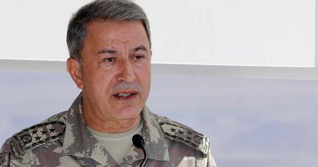 Hulusi Akar&#039;dan  PYD/YPG mesajı