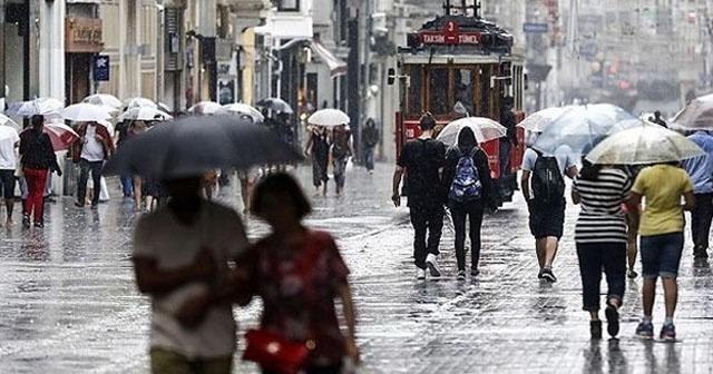 İBB&#039;den İstanbul için kuvvetli yağış uyarısı