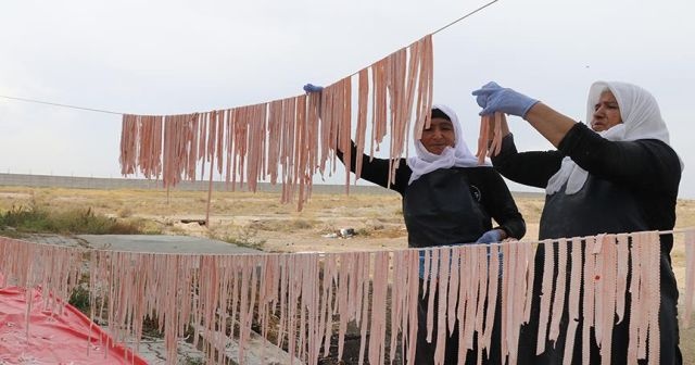 Iğdır&#039;ın el yapımı erişteleri Avrupa pazarında