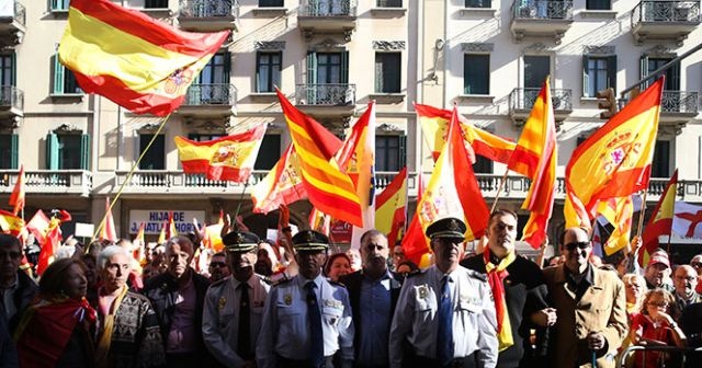 İspanya’da birlik yanlıları toplandı