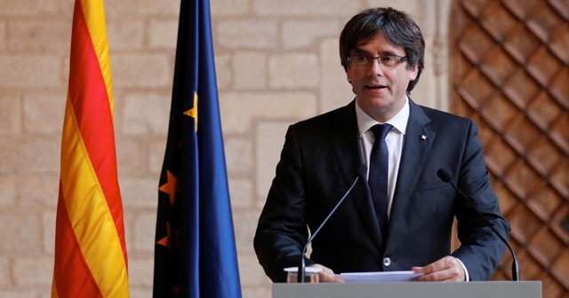 Katalan lider Puigdemont Belçika&#039;ya gitti