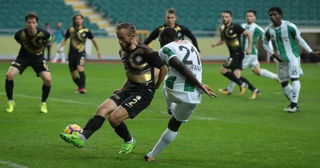 Konyaspor sahasında Osmanlıspor&#039;u mağlup etti