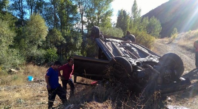 Maçka emniyet amiri kaza yaptı!