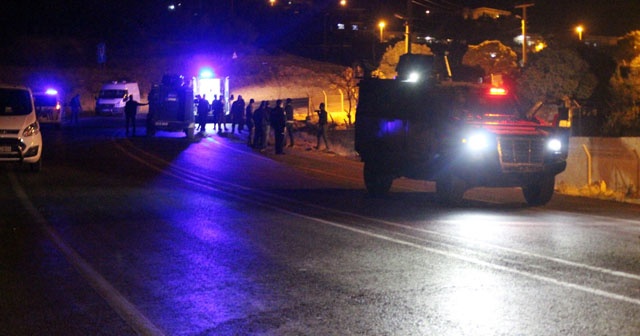 Mardin&#039;de zırhlı aracın geçişi sırasında patlama