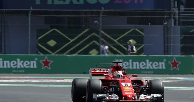 Meksika&#039;da ilk cep Vettel&#039;in