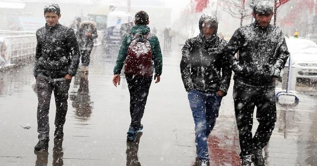 Meteoroloji&#039;den kar ve sağanak yağış uyarısı