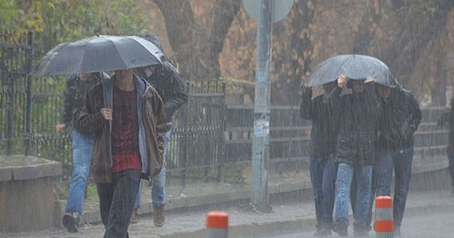 Meteorolojiden sağanak yağış uyarısı!