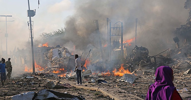 Mogadişu&#039;da patlama: 23 ölü