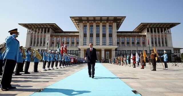 Nijerya Cumhurbaşkanı Muhammed Buhari Beştepe&#039;de