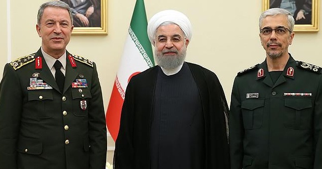 Orgeneral Akar, İran Cumhurbaşkanı Ruhani tarafından kabul edildi