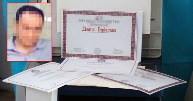 Sahte diplomayla 19 yıl öğretmenlik yaptı!