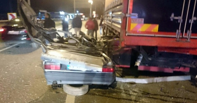 Tekirdağ’da trafik kazası: 1 ölü