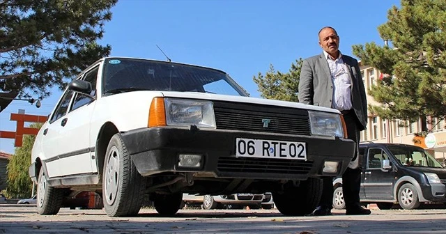06 RTE 02 plakalı araca 300 bin lira istiyor