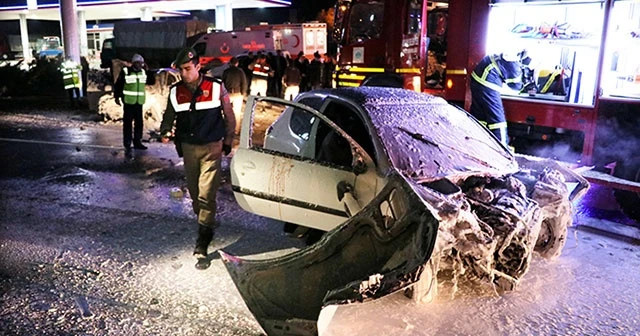 Aksaray’da feci kaza: 7 yaralı 1 ölü