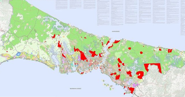 Askeri alanlar yeşil kalacak