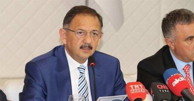 Bakan Özhaseki: &#039;Avrupa bu ikiyüzlülük niye?&#039;