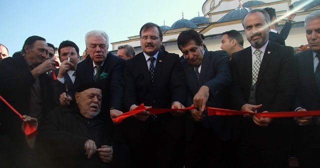 Çavuşoğlu cami açtı